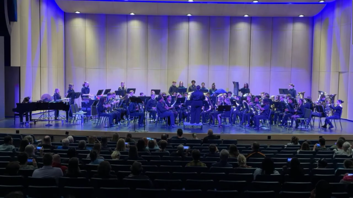 Sylvan Hills 2024-25 Concert Band performs their Spring Showcase in the Performing Arts Center May 8. 