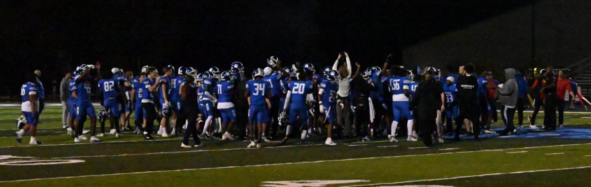 Bears gather at midfield November 21. Sylvan Hills defeated Marion 34-32 during the second round of the playoffs. They take on Shiloh Christian November 28 at home. Kickoff will start at 7 p.m. Tickets may be ordered online only.  