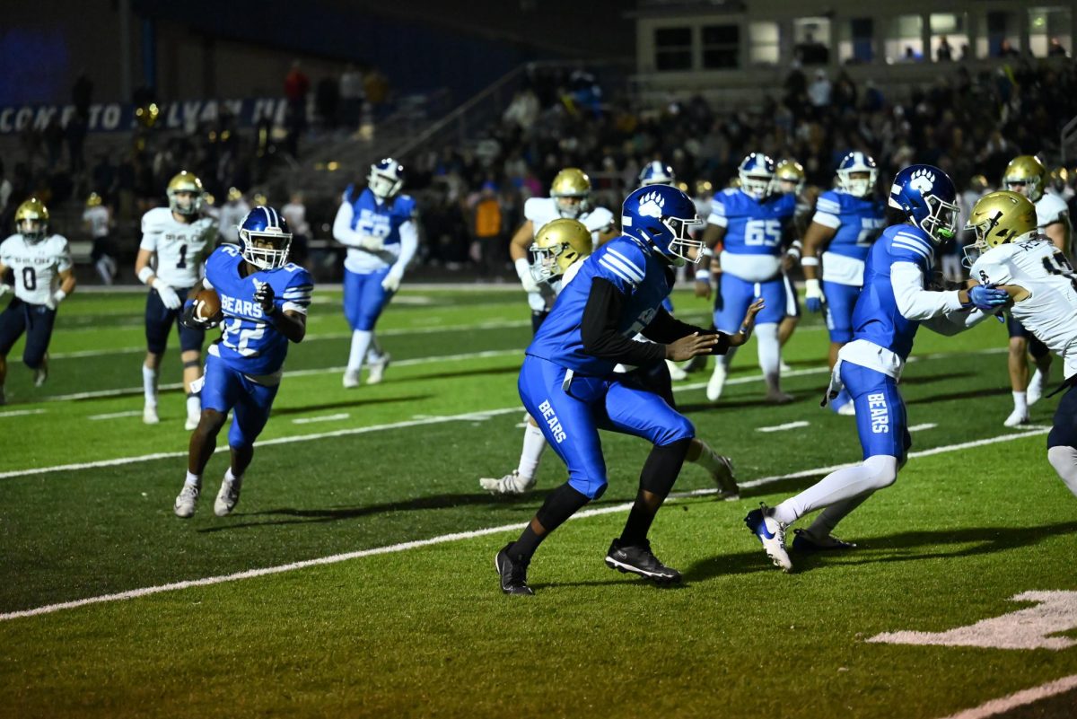 Isaiah Howell runs for touchdown after making a reception. 